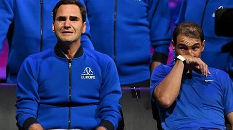 கண்ணீர் மல்க விடைபெற்றார் சுவிஸ் நாயகன் ரோஜர் பெடரர் - பிரிவு உபசார விழாவில் உருக்கம்