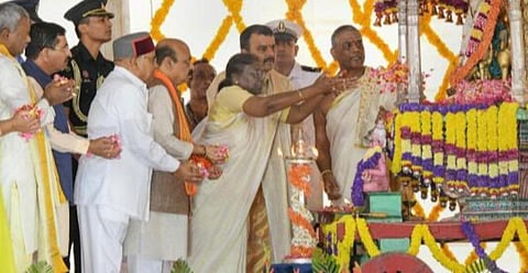 மைசூர் தசரா திருவிழா: குடியரசுத் தலைவர் திரவுபதி முர்மு தொடங்கிவைத்தார்