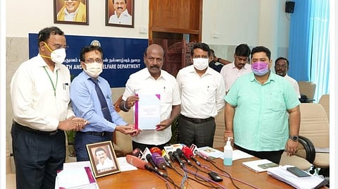 தரவரிசை பட்டியலை வெளியிட்ட அமைச்சர் மா.சுப்பிரமணியன்