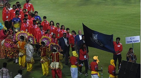 36-வது தேசிய விளையாட்டு போட்டி - தமிழகத்தின் ஆரோக்கிய அலிஸ், ஆரத்தி தங்கம் வென்று அசத்தல்