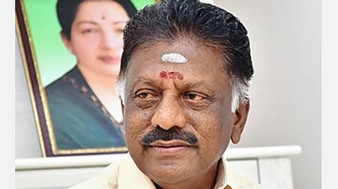 கோப்புப் படம் | ஓ.பன்னீர் செல்வம்