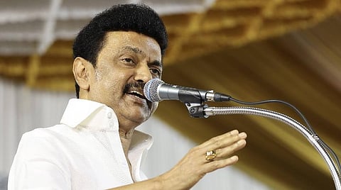 தமிழக முதல்வர் மற்றும் திமுக தலைவர் மு.க.ஸ்டாலின்.
