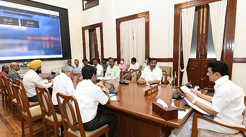 நகராட்சி நிர்வாகம் மற்றும் குடிநீர் வழங்கல் துறை ஆய்வுக் கூட்டத்தில் முதல்வர் ஸ்டாலின்