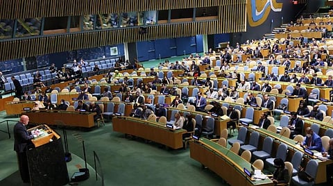 உக்ரைன் விவகாரத்தில் ரகசிய வாக்கெடுப்பு - ரஷ்யாவின் கோரிக்கையை இந்தியா உட்பட 107 நாடுகள் நிராகரிப்பு