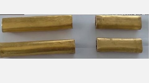 பறிமுதல் செய்யப்பட்ட தங்கம்