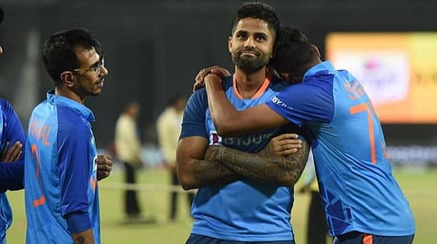 T20 WC வார்ம்-அப் | ‘இதற்குமேல் எதிர்கொள்ள மனமில்லை’ - போட்டியின்போது சூரியகுமார் யாதவ் அதிருப்தி?