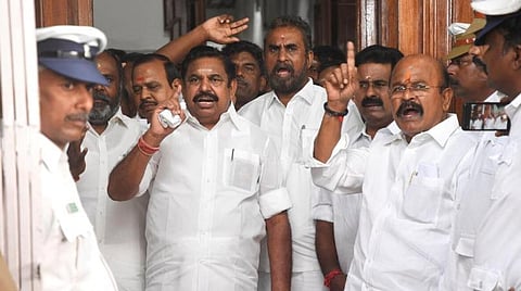 சட்டப்பேரவை மரபு சிதைந்து விட்டது - எதிர்க்கட்சித் தலைவர் பழனிசாமி குற்றச்சாட்டு