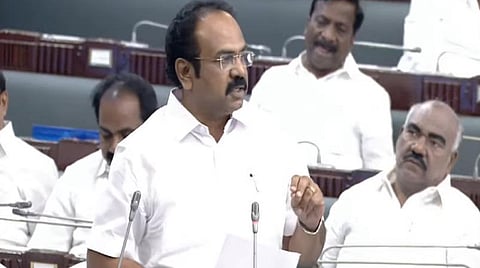 பேரவையில் பேசிய அமைச்சர் தங்கம் தென்னரசு