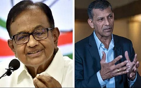 ப.சிதம்பரம், ரகுராம் ராஜன் | கோப்புப் படம்.