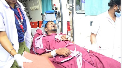 துப்பாக்கிச்சூட்டில் காயமடைந்த மீனவர் வீரவேல்