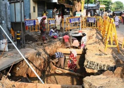 சென்னையில் வெள்ள நீர் வடிகால்கள் இணைப்புப் பணிகளை விரைந்து முடித்திடுக: அன்புமணி 