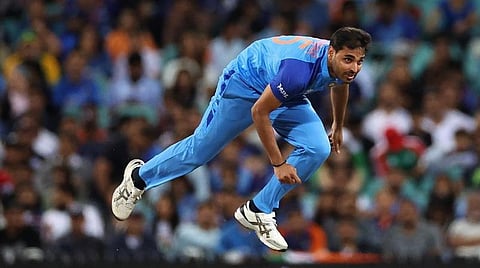 இந்திய பவுலர் புவனேஷ்வர் குமார்