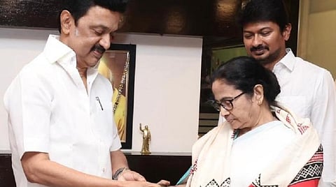 சென்னையில் முதல்வர் ஸ்டாலின் உடன் மேற்கு வங்க முதல்வர் மம்தா பானர்ஜி சந்திப்பு