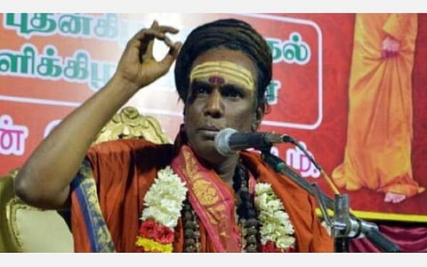 கோவை மக்களை கோட்டை ஈஸ்வரன் காப்பாற்றினார்: காமாட்சிபுரி ஆதீனம் கருத்து