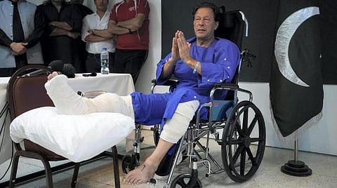 ''எனக்கு ஏதாவது நேர்ந்தால் நான்கு பேர்தான் காரணம்'' - துப்பாக்கிச் சூடு குறித்து இம்ரான் கான்