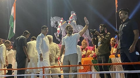 மகாராஷ்டிராவில் பாதயாத்திரை தொடங்கினார் ராகுல் காந்தி