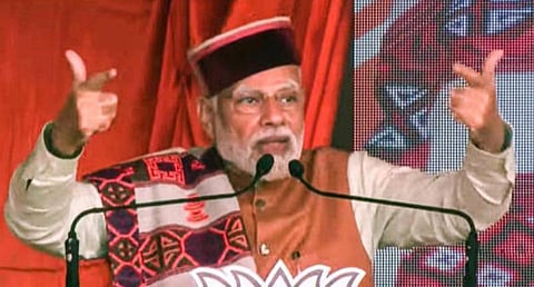 காங்கிரஸ் ஆட்சிக்கு வந்தால் ஊழலும் வந்துவிடும்: தேர்தல் பிரச்சாரத்தில் பிரதமர் மோடி பேச்சு