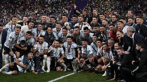 அர்ஜென்டினா அணியினர் | கோப்புப்படம்