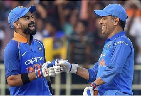 கோலி - தோனி | கோப்புப் படம்