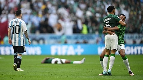 அர்ஜென்டினா - சவுதி அரேபியா இடையிலான போட்டி