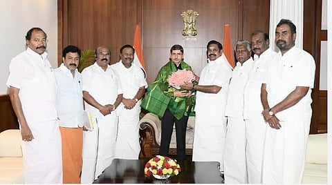 ஆளுநர் உடனான இபிஎஸ் சந்திப்பு