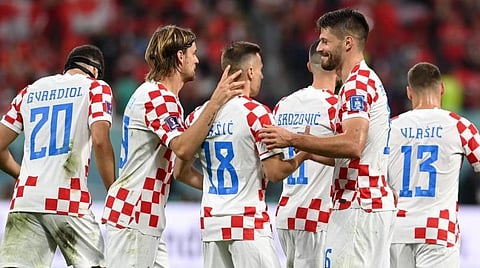 குரோஷிய வீரர்கள்