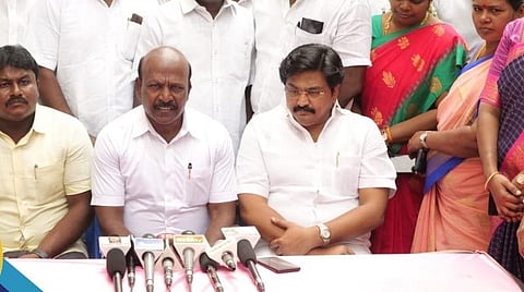 செய்தியாளர்களை சந்தித்த அமைச்சர் மா.சுப்பிரமணியன்