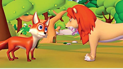 கதைக் குறள் 19: சிறுத்தை மீது சந்தேகம் கொண்ட சிங்கம்