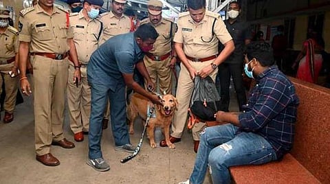 ரயில் நிலையங்களில் போலீஸார் தீவிர பாதுகாப்பு