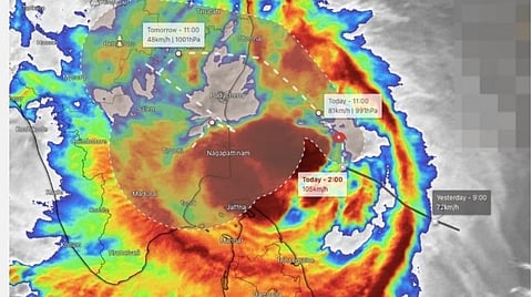 வலு குறையும் மாண்டஸ் புயல்: காஞ்சி, செங்கல்பட்டு, விழுப்புரம் மாவட்டங்களுக்கு இன்று ரெட் அலர்ட்