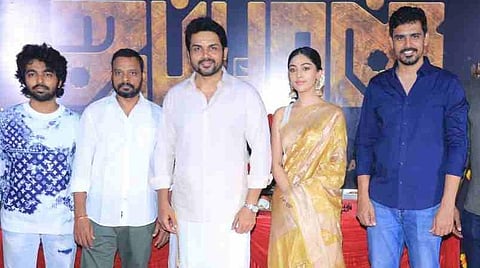 கார்த்தி இல்லாமல் ஜப்பான் ஷூட்டிங்