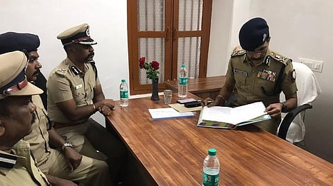 கோவை மாநகர காவல் ஆணையர் அலுவலகத்தில் டிஜிபி சைலேந்திரபாபு