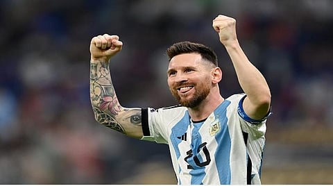 கோல் பதிவு செய்த மெஸ்ஸி