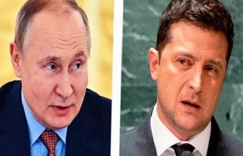 புதின், ஜெலன்ஸ்கி  | கோப்புப் படம்