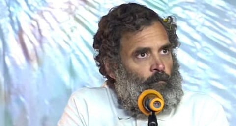 “இந்திய கலாச்சாரத்திற்கு எதிராக ஆர்எஸ்எஸ் வேலை செய்கிறது” - ராகுல் காந்தி குற்றச்சாட்டு