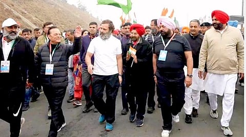 இந்திய ஒற்றுமை யாத்திரையில் பங்கேற்ற எம்.பி சந்தோக் சிங் சவுத்ரி