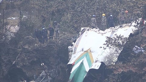 விபத்துக்குள்ளான விமானம்