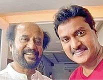 ரஜினியுடன் சுனில்