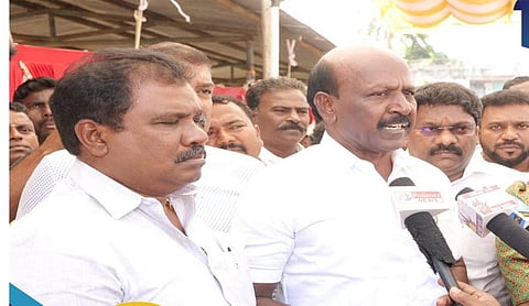 சென்னையில் செய்தியாளர்களைச் சந்தித்த அமைச்சர் மா.சுப்பிரமணியன்