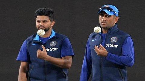 ரெய்னா - தோனி | கோப்புப்படம்