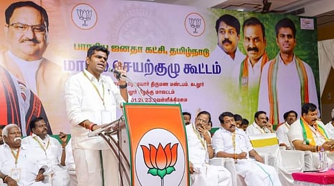 ஏப்.14-ல் அண்ணாமலை நடைபயணம் தொடக்கம் - திருச்செந்தூரில் இருந்து தொடங்க திட்டம்