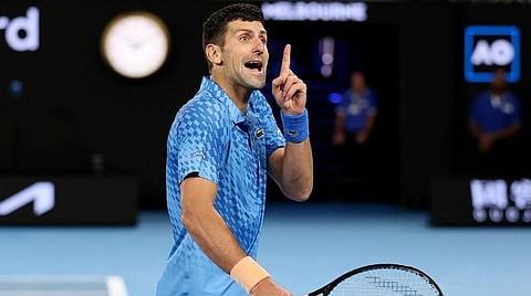 ஆஸ்திரேலிய ஓபன் டென்னிஸ்: 4-வது சுற்றுக்கு முன்னேறினார் ஜோகோவிச்
