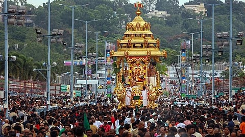 திருமலையில் 28-ம் தேதி ரத சப்தமி விழா: 7 வாகனங்களில் மலையப்பர் வீதியுலா