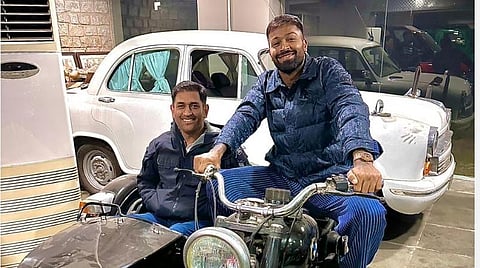 தோனி மற்றும் ஹர்திக் பாண்டியா