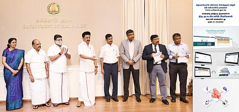 மாநில பொதுத்துறை நிறுவனங்களின் செயல்பாடுகளை கண்காணிக்க புதிய வலைதளத்தை முதல்வர் தொடங்கி வைத்தார்