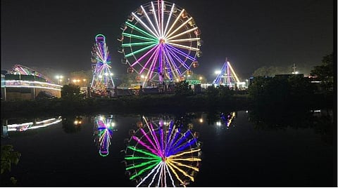 சென்னை தீவுத்திடலில் நடந்துவரும் சுற்றுலா பொருட்காட்சிக்கு 22 நாட்களில் 4 லட்சம் பேர் வருகை