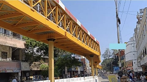 தி.நகர் நடைமேம்பாலம் பிப்ரவரி இறுதியில் திறக்க வாய்ப்பு