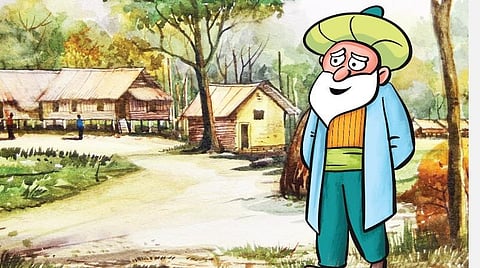 மொழிபெயர்ப்பு: தனது ஆடைக்கு உணவு ஊட்டினார் முல்லா