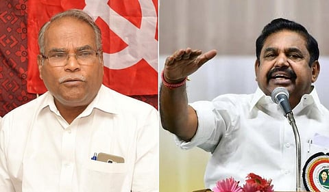 கே.பாலகிருஷ்ணன், எடப்பாடி பழனிசாமி | கோப்புப் படம்