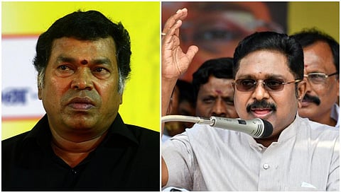 இடது: மயில்சாமி | வலது: தினகரன் | கோப்புப் படங்கள்